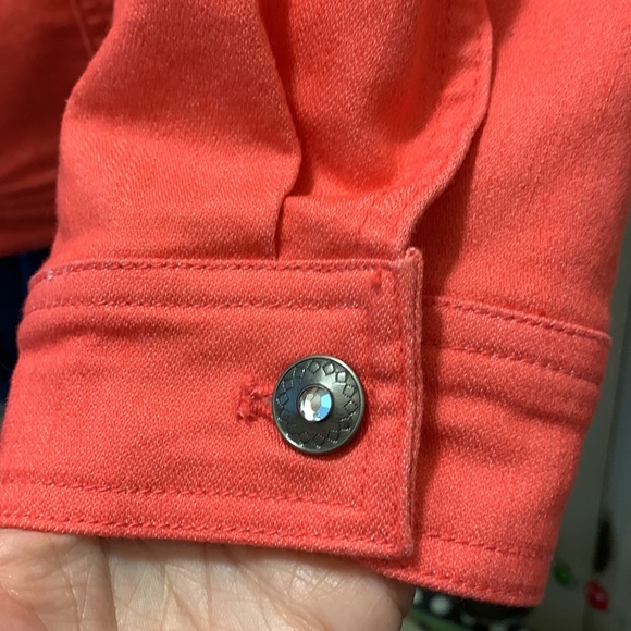 Denim and Company jean jacket size large - Picture 5 of 8